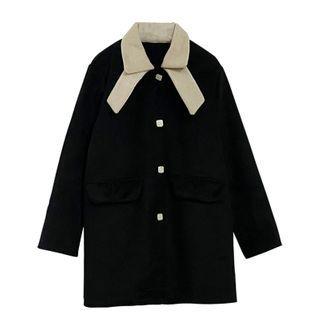 Collared Button-up Coat