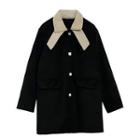 Collared Button-up Coat