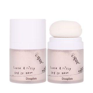 Too Cool For School - Dinoplatz Loose & Silly Powder Spf27 Pa++ (#1 Definition - Non-pearl) 8g