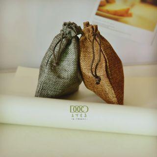 Linen Cotton Drawstring Pouch