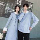Couple Matching Collared Sweatshirt / Dress
