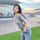Basic Plain Crop T-shirt