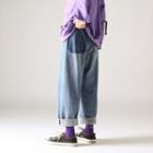 Washed Out Wide Leg Jeans