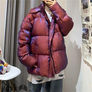 Metallic Padded Parka