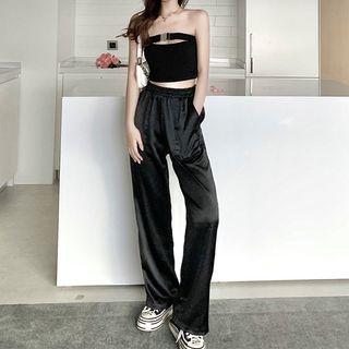 Wide Leg Pants / Tube Top