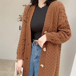 Midi Cardigan Coffee - M