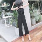 Knotted Sleeveless Jumpsuit