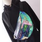 Transparent Holographic Waist Bag As Shown In Figure - One Size