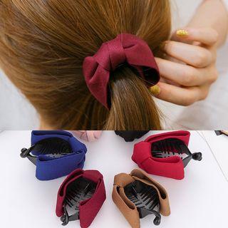 Fabric Bow Hair Clamp