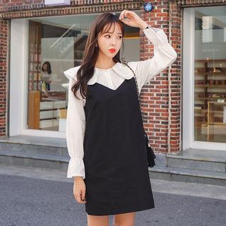Spaghetti-strap Minidress Black - One Size