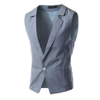Single Button Dress Vest
