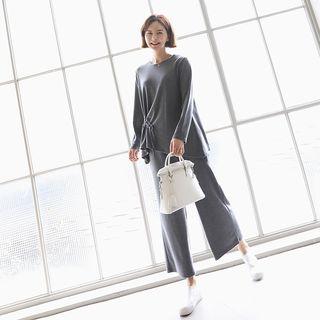 Drawcord T-shirt & Pants Set