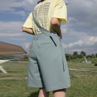 High Waist A-line Cargo Shorts