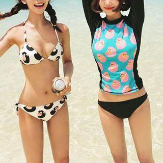 Printed Bikini / Rashguard