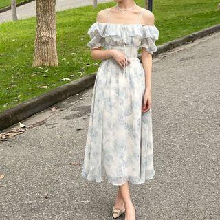 Short Sleeve Off Shoulder Dress