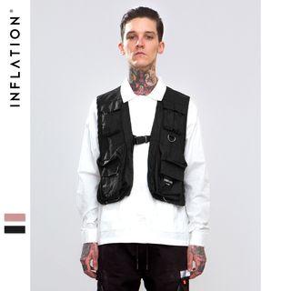 Lettering Safari Vest