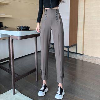 Details High-waist Harem Pants