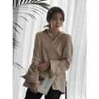 Wide-cuff Boxy-fit Shirt