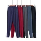 Fleece Plain Pants