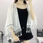 Fringed Chiffon Cover-up