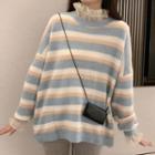 Striped Sweater / Long-sleeve Top
