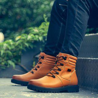 High-top Padded Boots