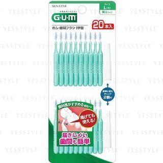 Sunstar - Gum Interdental Brush I Shape (l-5) 20 Pcs