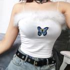 Butterfly Embroidered Camisole