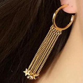 Star Tasseled Earring