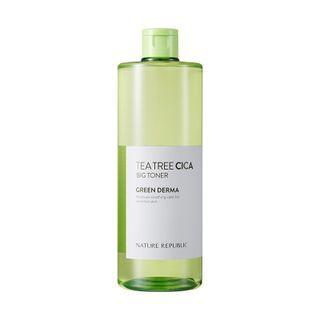 Nature Republic - Green Derma Tea Tree Cica Big Toner 500ml