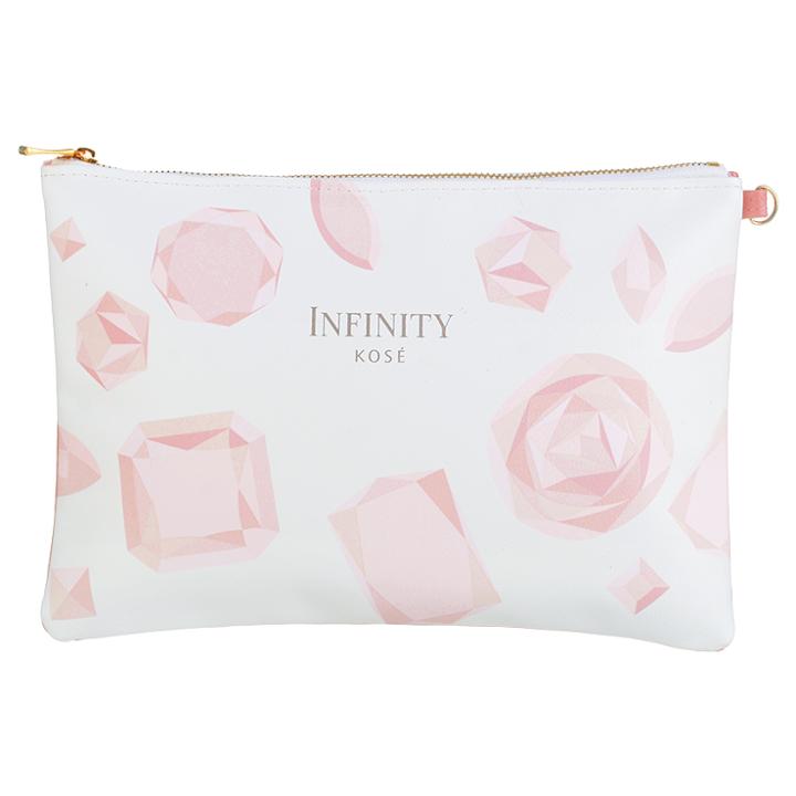 Infinity Pink Diamond Clutch 1 Pc