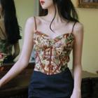 Floral Busiter Top