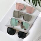 Mirrored Double Bridge Aviator Sunglasses