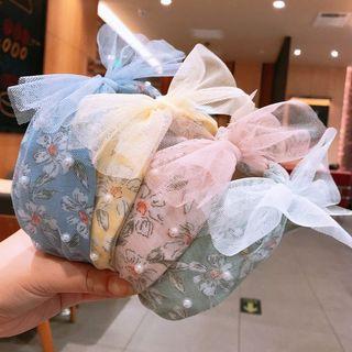 Mesh Bow Headband