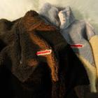 Mock-neck Color Block Half-zip Fleece Sweatshirt