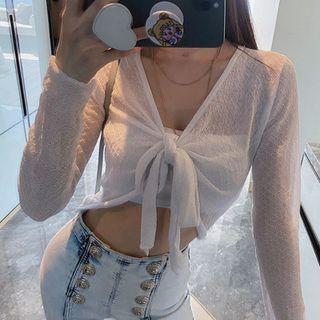 Light Cropped Cardigan