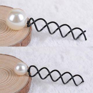 Faux Pearl Spin Hair Pin