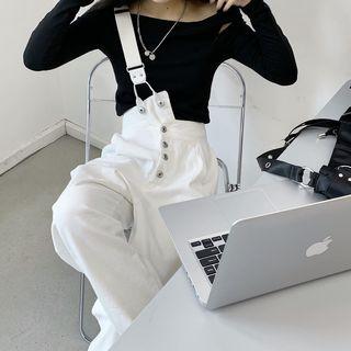 Long-sleeve Top / Wide-leg Jumper Pants