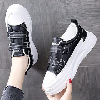 Platform Adhesive Tab Sneakers