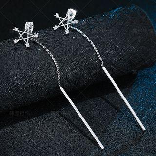 Pentagon Drop Earring