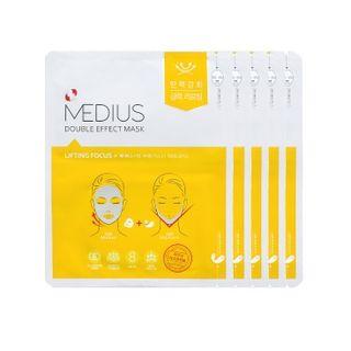 Medius - Double Effect Mask Set 5pcs (4 Types) Lifting Focus