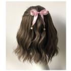 Bead Drop Lace Ribbon Hair Clamp