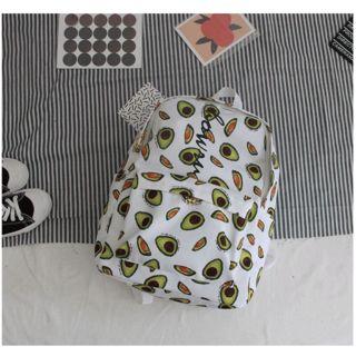 Avocado Backpack Avocado - White - One Size