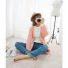 Long Cable-knit Cardigan