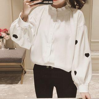 Heart Sleeve Blouse