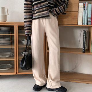 V-neck Multicolor-stripe Cardigan