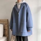 Single-breasted Oversize Coat