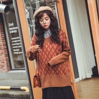 Diamond Long Sweater