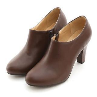 Zip-detail Ankle Boots