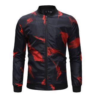 Print Zip Baseball Jacket (various Designs)